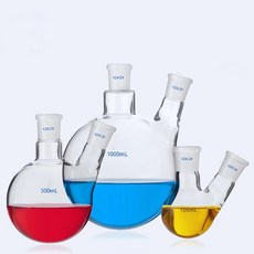 이중목 원형 플라스크 5/10/25/50/100/250/500/1000/2000/3000/5000/10000/20000ml 이중목 플라스크, 04 5000ml 24X24, 01   Mainland