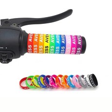 SEAMETAL 오토바이 핸들 미끄럼방지실리콘 원형 레버그립 손잡이커버 30mm 직경 26p, 1세트, 컬러 1세트, 컬러