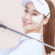 티앤드골프 썬패치 아이패치 눈밑패치 쿨링 UV 햇빛 자외선차단 마스크팩 5회분, 1개