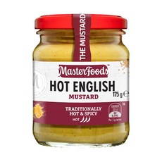 호주 마스터푸드 핫 잉글리시 머스타드 소스 175g Masterfoods Hot English Mustard, 1개
