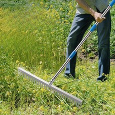 잔디 골프장 평탄 레벨링 밀대 정원 도구, 소형실버 50cm, 1개, 기본 색상