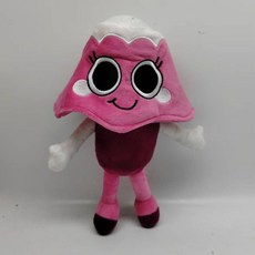 댄디스 월드 Dandys World 게임 봉제 인형 만화, 개별 OPP 포장, 분홍 우산  28cm 80그램