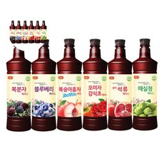 음료 광야 오미자감식초 매실 복분자 복숭아홍차 970ml