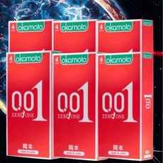 岡本001 岡本0.01 (8入/16入/24入組) 日本首創極薄保險套，隱密出貨, 岡本001（24入組）, 1個