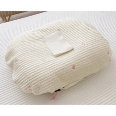 [제이앤제나] 허리에 무리없는 신생아부터 역류방지쿠션, 인견(내츄럴)_쁘띠래빗_뒷면순면(커버+솜23도)세트 인견(내츄럴)_쁘띠래빗_뒷면순면(커버+솜23도)세트