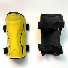 足球護腿板 學生兒童護小腿護脛, 黃色, 1個