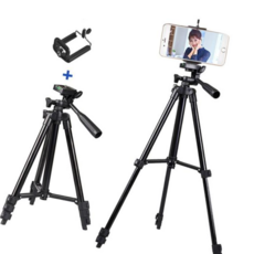휴대폰삼각대 스마트폰 카메라 4단 삼각대 유튜브 브이로그, 본상품