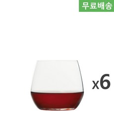 6p BOX 오션글라스 렉싱턴 락글라스 345ml C18512 스템리스와인잔, 6개