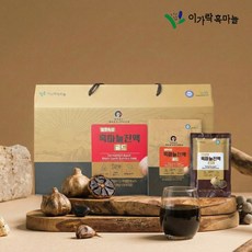 국내 남해군 발효숙성 흑마늘 진액골드선물세트, 30개, 60ml