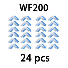 고양이 분수 필터 교체 애완 동물 자형 세척 가능 사각형 호환, 1set, 24pcs Filter
