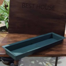 직사각 쌍장 50x15cm 플라스틱화분받침대 화분물받침대 인테리어화분받침대khe9+4UPz