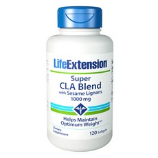 LIFE EXTENSION CLA混合軟膠囊 1000mg, 1個, 120 件