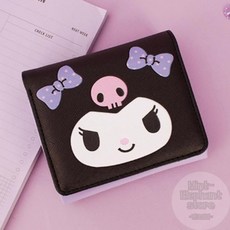 [쿠로미] 러블리한 포켓지갑 산리오반지갑 여아반지갑 예쁜반지갑