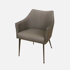 光悅制作 CM-293 聖莫尼卡設計款科技風餐椅 餐廳會議包廂辦公家具, 深灰色, 1箱