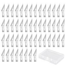 아트나이프용 칼날 25개 세트 프라모델 각종 공예