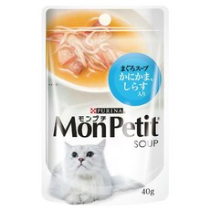 Mon Petit 貓倍麗 極品湯包, 12個, 40g, 銀魚極品鮮湯