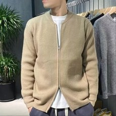 秋冬季厚款v领毛衣男韩版休闲外套针织衫开衫外穿帅气潮流上衣服