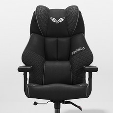 Arcbliss 침대형 리클라이너 특대형 중역 pc방 게이밍 컴퓨터 메쉬 의자, 블랙