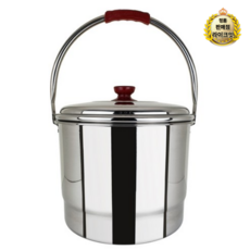 남선 IH인덕션겸용 스텐 들통, 32cm, 혼합색상, 1개