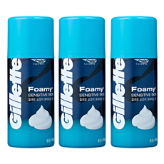 질레트 포오미 센서티브스킨 쉐이빙폼 175G 3개, 2세트