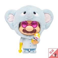 愚者樂園 超級專業 超級殺手 藍色大象小殺手 泰國限定版 玩具有毒, 1個, 藍色