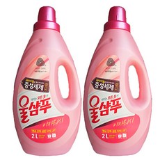 울샴푸 이지워시 중성세제 본품, 2L, 2개