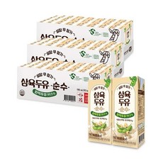 삼육두유 순수 190ml 24팩 영양간식, 24개