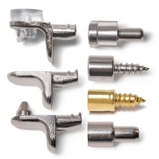 손잡이세상 선반 다보 모음(10개세트), 05 뿔다보(10개 세트), 10개, 크롬