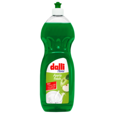 德國dalli Apple Fresh蘋果清新洗碗精 酵素超濃縮配方 溫和不傷手 輕鬆去除碗盤油膩, 1L, 1個