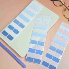 블루 탭 인덱스 스티커 세트 노트정리