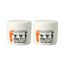 Tabibijin 일본 타비비징 카카토 발뒷꿈치 풋 크림 우레아 요소 콜라겐 100g 2통, 1개입, 2개