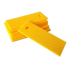 아두이노실험 모듈부착용 사각플레이트 10p 기초과학 학교기관 실험부품, 2세트