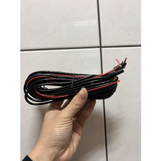 倒車鏡頭連接線，柔軟易彎曲，長度足夠，連接穩定，安全可靠，適用於各種車型, 黑色, 4針用10米後拉線(單線組)