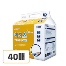 이지스 언더웨어 특대형(L-XL) 요실금 팬티기저귀, 특대형, 4개, 10개입