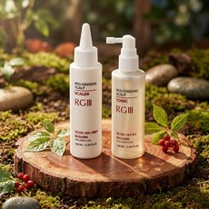 RGIII 알지쓰리 레드진생 스칼프 스케일러 +토너 세트( 스케일러100ml + 토닉100ml), 스케일러100ml + 토닉100ml, 1, 100ml