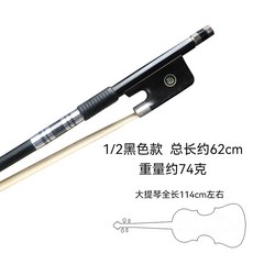 바이올린 카본 비올라 32 모든 천연 AW 202와 말뜨기 3/4 2 바이올린 차원 호스, 1/2블랙타입, 1개