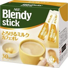 에이지에프 블렌디 스틱 밀크 카페오레 인스턴트 커피, 1개, 30개입