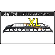 高雄歐士盟 COROLLA CROSS GR 免鑽孔車頂架/行李架組【WHISPBAR靜音橫桿+COSMOS行李盤】, 1個, COSMOS行李盤- XL 號