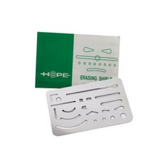 아톰 호프 지우개판 9x6cm 디자인 제도용, 1개