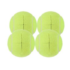 춘게엘 테니스공 소음방지 의자 발 커버, 4개, 라임
