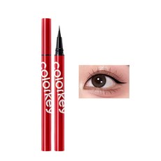 PINKCAT Colorkey珂拉琪眼線液筆 小紅筆 防水防汗不易暈染 持久 新手, 珂拉琪眼線液筆｜N01深邃黑, 1個