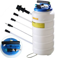 엔진오일 석션 15리터 펌프 잔유 드레인 제거 교환 폐유 도구 정비소 카센터 정비용, 1개, 15리터 수동 공압 일체형 오일펌프