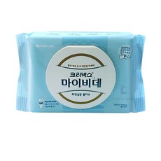 크리넥스 마이비데 물티슈 캡형 46매x 화장실용, 1개
