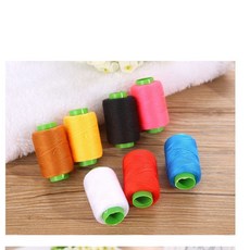 家用針線盒套裝46件組，手縫針線包，便攜式縫補工具收納盒, 單獨7捲線, 1個