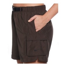 ㅇ매장정품ㅇ 나이키스윔 여성 보야지 커버업 쇼츠 NESSF322-206 (바로크 브라운) 136548