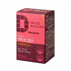 다나음 4세대 활성형 엽산 1360ug 30정 1개