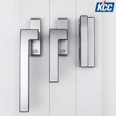 제임스창호 KCC 창호 레버형 오토락 프레임 손잡이 샷시 샤시 자동잠금 핸들, 레버형 (소), 우측 핸들, 1개
