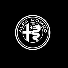 핫 스티커 자동차 도어 엠블럼 고스트 커티시 라이트 프로젝터 알파 로메오 줄리아, 1개, 13. 2PCS-L3