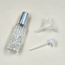 30ml 화장품 소분 투명 펌프 10ml 유리 용기 향수공병 세트, 1