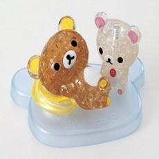 3D 크리스탈 퍼즐 리락쿠마 & 코리락쿠마(Rilakkuma & Korilakkuma), 1개